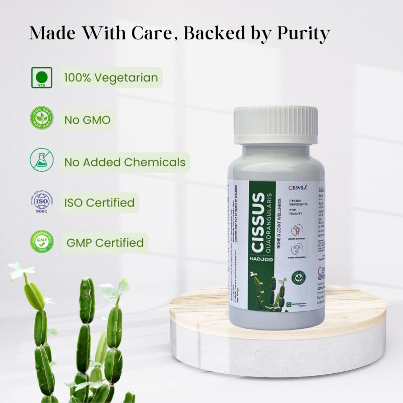 Cesvila Cissus quadrangularis 500 mg – 60 Tablets