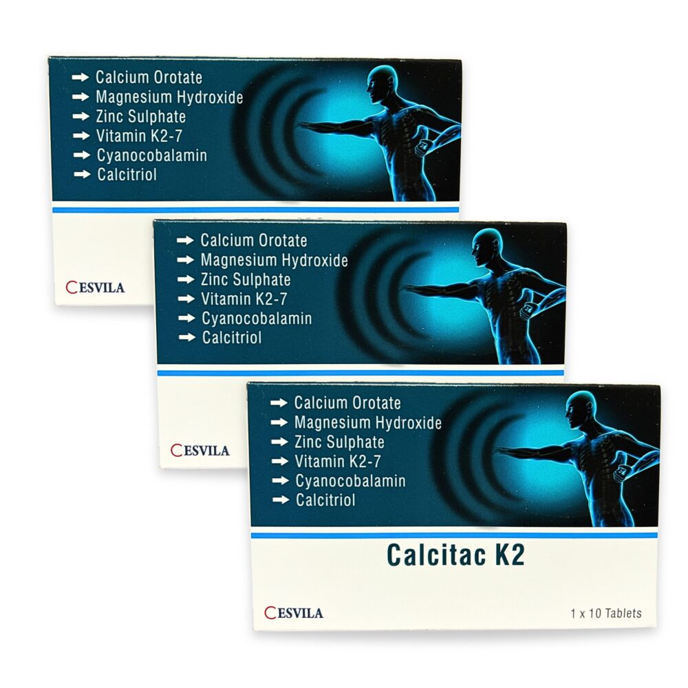 Calcitac K2 - 30 Tablets 